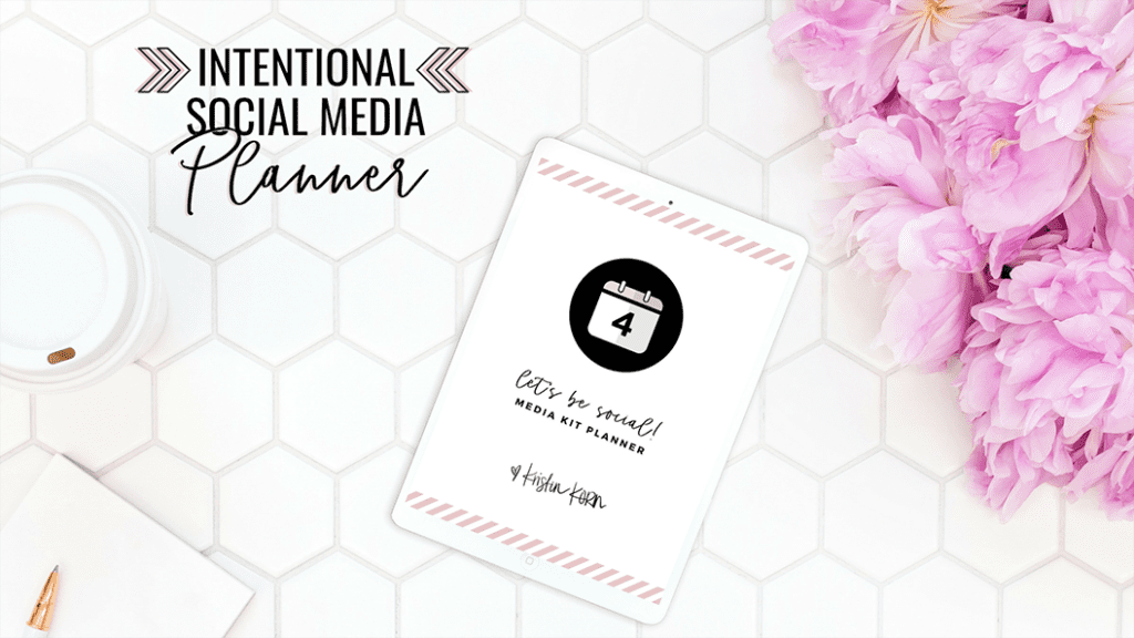 Set overwhelm aside... Today I'm sharing with you my secret strategy to social media planning and how you can get ahold of my exact  intentional media kit system too!
