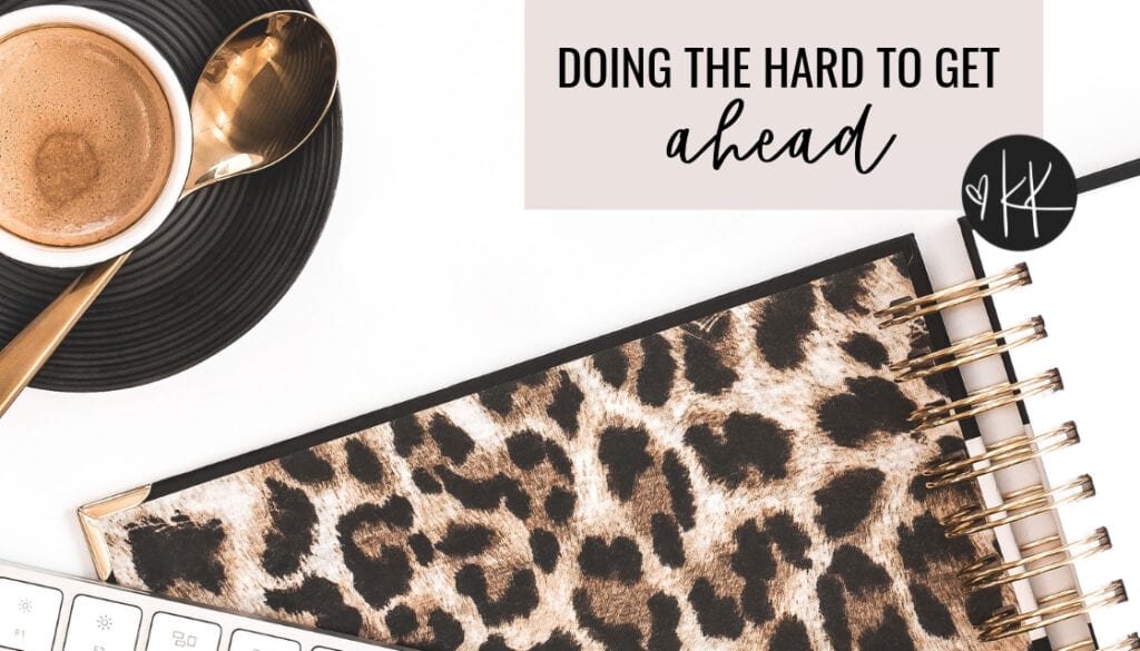 Whether it’s my basketball coaching husband or my entrepreneurial self ... one thing is certain. Doing the hard and putting yourself out there will only bring you closer to your goals. Today I’m sharing why and how to move yourself forward!