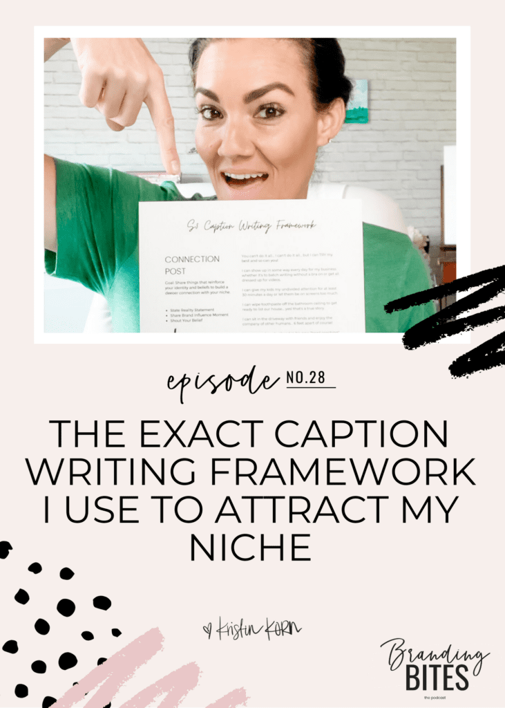 The Exact Caption Writing Framework I Use To Attract My Niche
